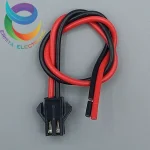 کانکتور ماده بین راهی 2 پین سیمدار SM 10cm