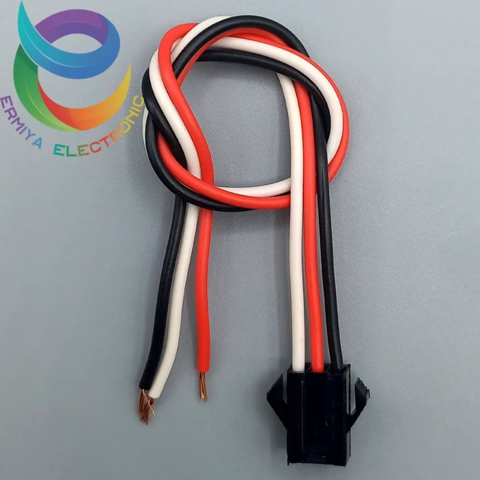 کانکتور ماده بین راهی  3 پین سیمدار SM 15cm - تصویر 2
