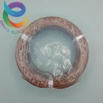 سیم افشان 1*0/25 قهوه ای حلقه 100متری تمام مس حس کابل - تصویر 2