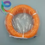 سیم افشان 1*0/25 نارنجی حلقه 100متری تمام مس حس کابل - تصویر 2