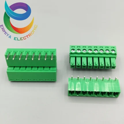 ترمینال فونیکس 8 پین ماده و نر رایت 3.81 mm