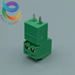 ترمینال فونیکس 2 پین ماده و نر صاف 3.81 mm