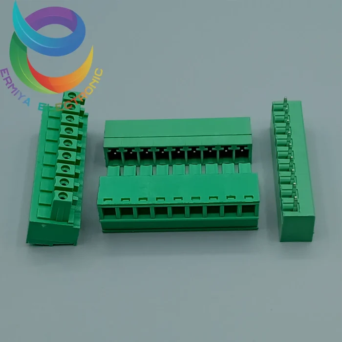 ترمینال فونیکس 9 پین ماده و نر صاف 3.81 mm - تصویر 2