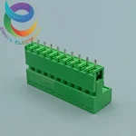 ترمینال فونیکس 10 پین ماده و نر صاف 5.08 mm
