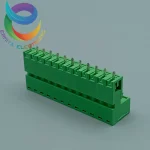 ترمینال فونیکس 12 پین ماده و نر صاف 5.08 mm