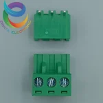 ترمینال فونیکس 3 پین ماده و نر رایت 5.08 mm - تصویر 2