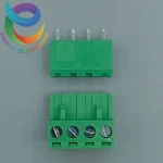 ترمینال فونیکس 4 پین ماده و نر صاف 5.08 mm - تصویر 3