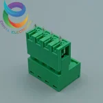 ترمینال فونیکس 4 پین ماده و نر صاف 5.08 mm