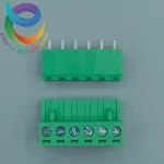 ترمینال فونیکس 6 پین ماده و نر صاف 5.08 mm - تصویر 2