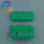 ترمینال فونیکس 6 پین ماده و نر رایت 5.08 mm - تصویر 2