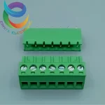 ترمینال فونیکس 7 پین ماده و نر صاف 5.08 mm - تصویر 3