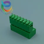 ترمینال فونیکس 7 پین ماده و نر صاف 5.08 mm