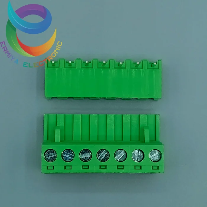 ترمینال فونیکس 7 پین ماده و نر رایت 5.08 mm - تصویر 2