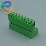 ترمینال فونیکس 8 پین ماده و نر صاف 5.08 mm