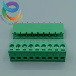 ترمینال فونیکس 9 پین ماده و نر صاف 5.08 mm - تصویر 3