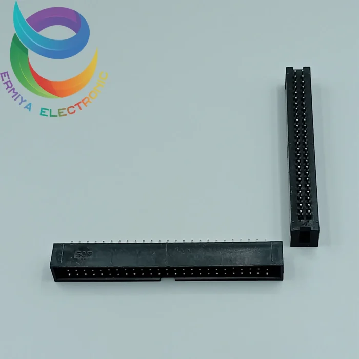 باکس هدر 50 پین 2.54 میلیمتر نر صاف BOX 2*25 - تصویر 2