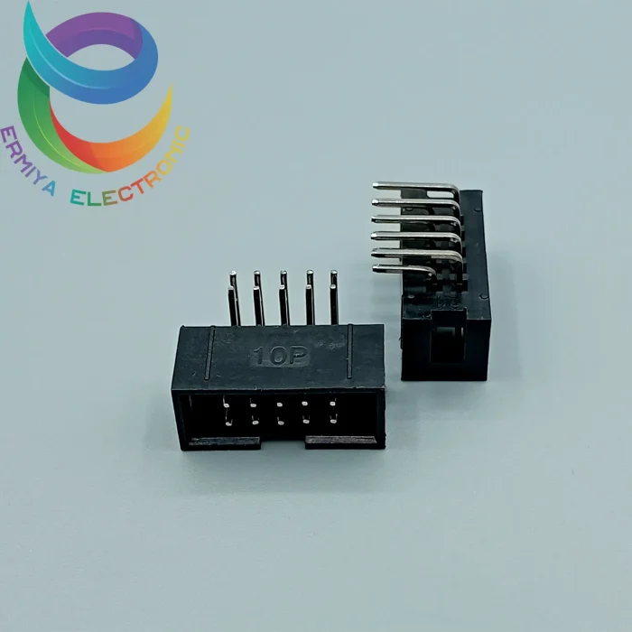 باکس هدر 10 پین 2.54 میلیمتر نر رایت BOX 2*5 - تصویر 2