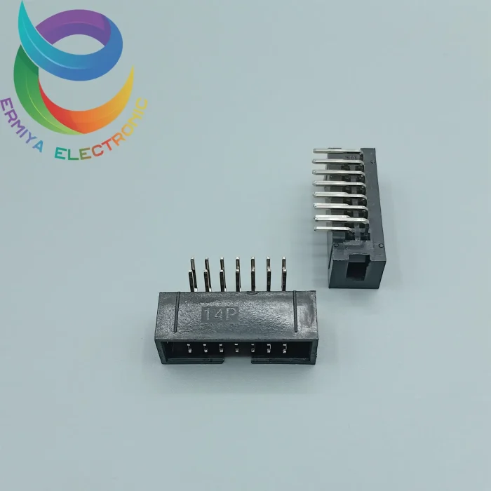 باکس هدر 14 پین 2.54 میلیمتر نر رایت BOX 2*7 - تصویر 2