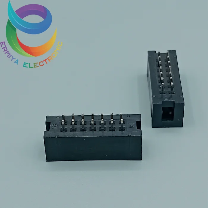 باکس هدر 14 پین 2.54 میلیمتر نر صاف BOX 2*7 - تصویر 2