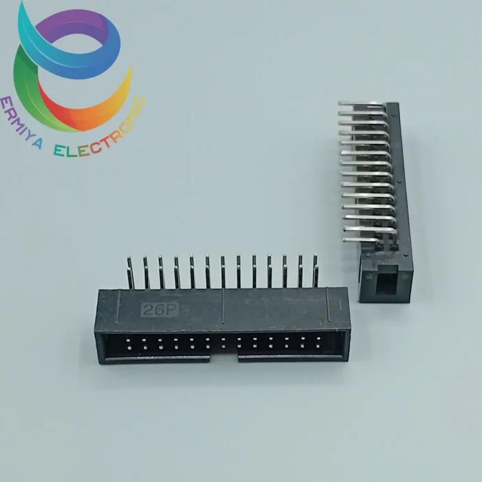 باکس هدر 26 پین 2.54 میلیمتر نر رایت BOX 2*13 - تصویر 2