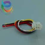 کانکتور مولکسی نر بین راهی 2*2 پین سیمدار ATX
