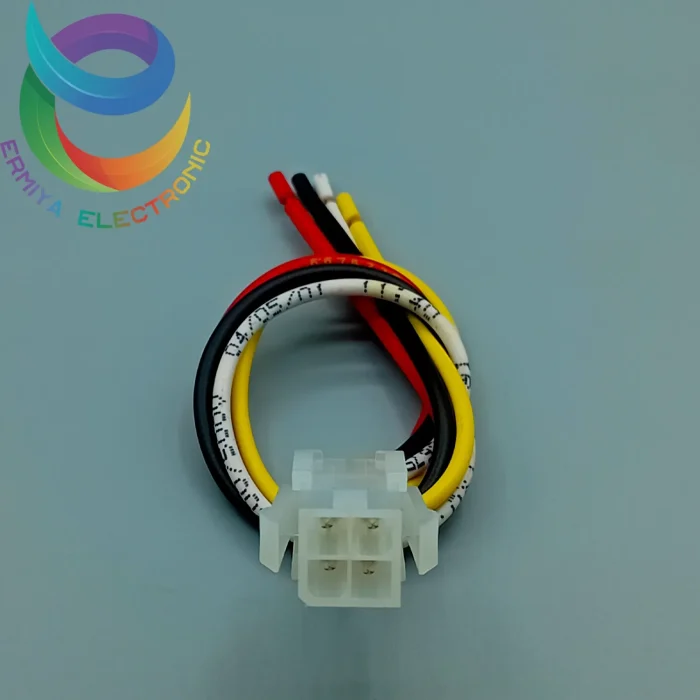 کانکتور مولکسی نر بین راهی 2*2 پین سیمدار ATX - تصویر 2