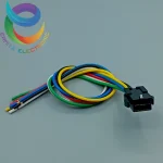 کانکتور mini atx نر بین راهی 3*2 پین سیمدار