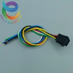کانکتور mini atx نر بین راهی 3*2 پین سیمدار - تصویر 3
