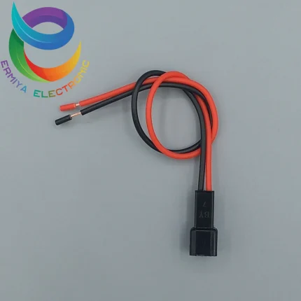 کانکتور نر بین راهی 2 پین سیمدار SM 15cm
